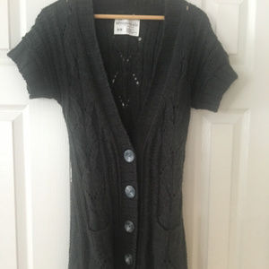 Aeropastale cable knit sweater, short-sleeved